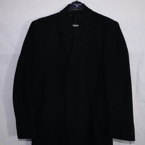 Di Silver Black Trenchcoat